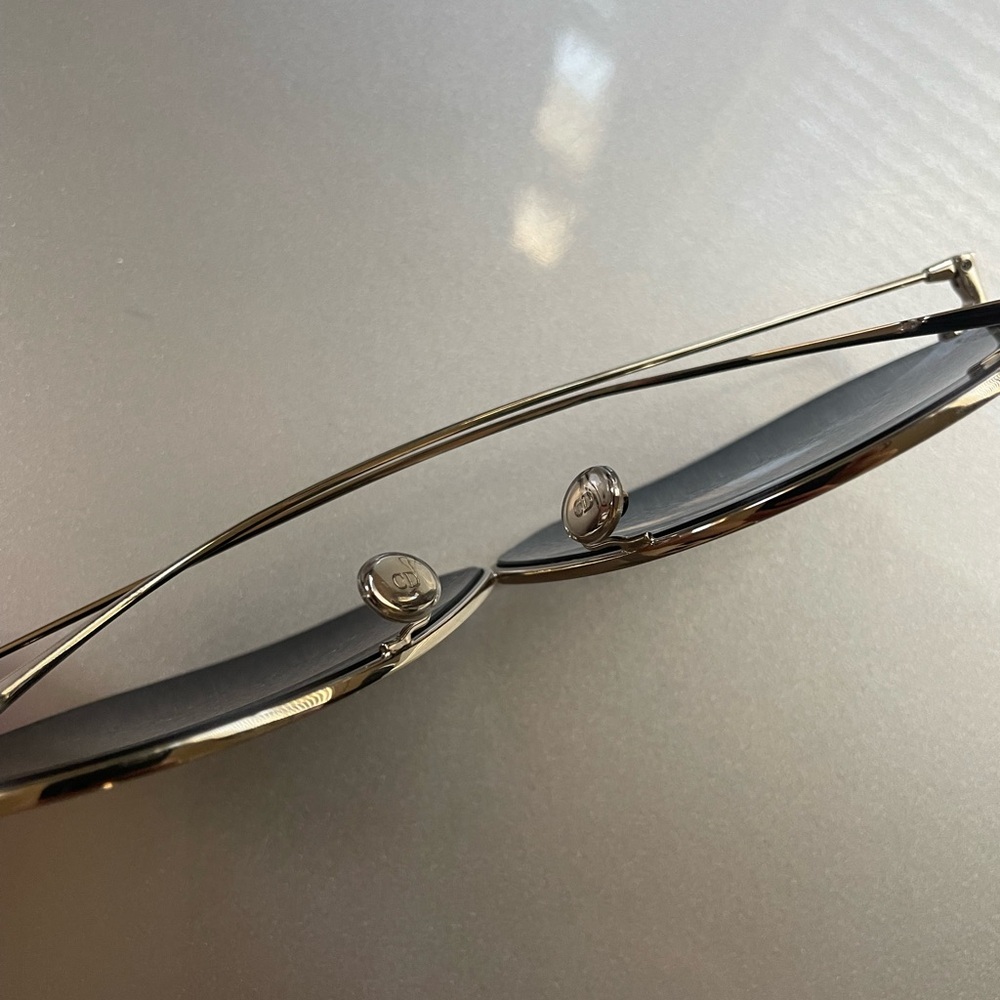CHRISTIAN DIOR Stellaire3 3YGIR Women's Silver Aviator SUNGLASSES 65/01/145 A32 - Picture 5 of 8